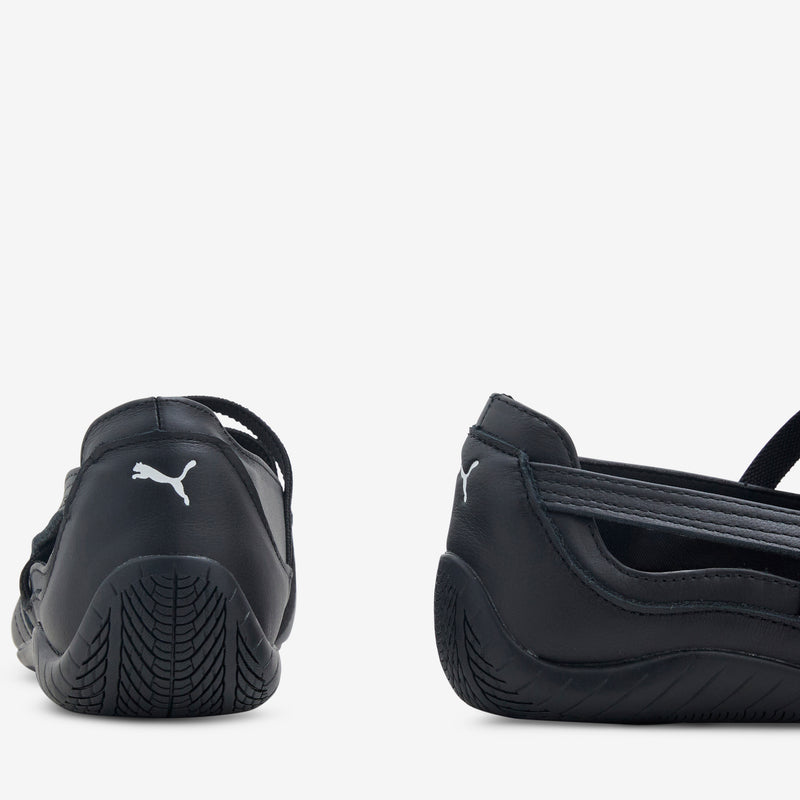 Women's Speedcat Ballet Leather PUMA Black | PUMA White Footwear