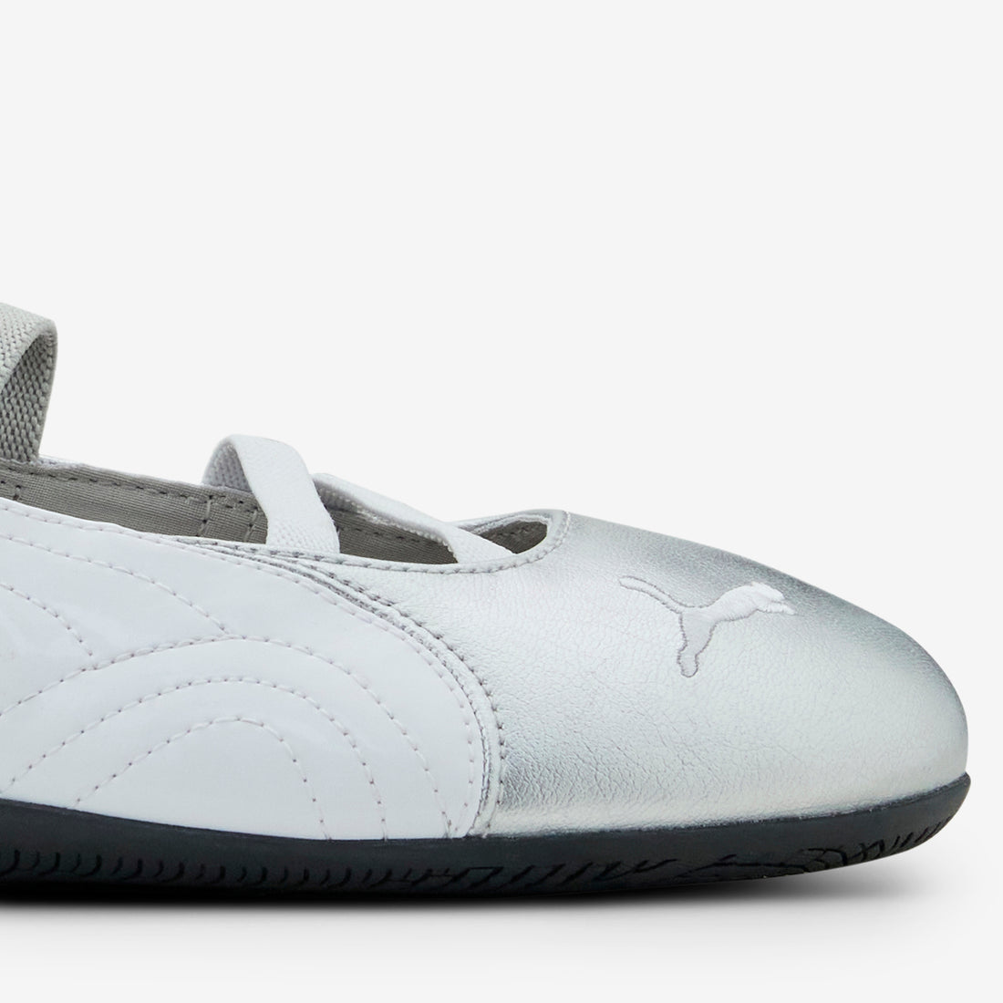 Women's Speedcat Ballet Metallic PUMA Silver | PUMA White Footwear