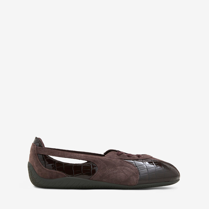 Women's Speedcat Ballet Nova Croc Chocolate Fondue | Gum