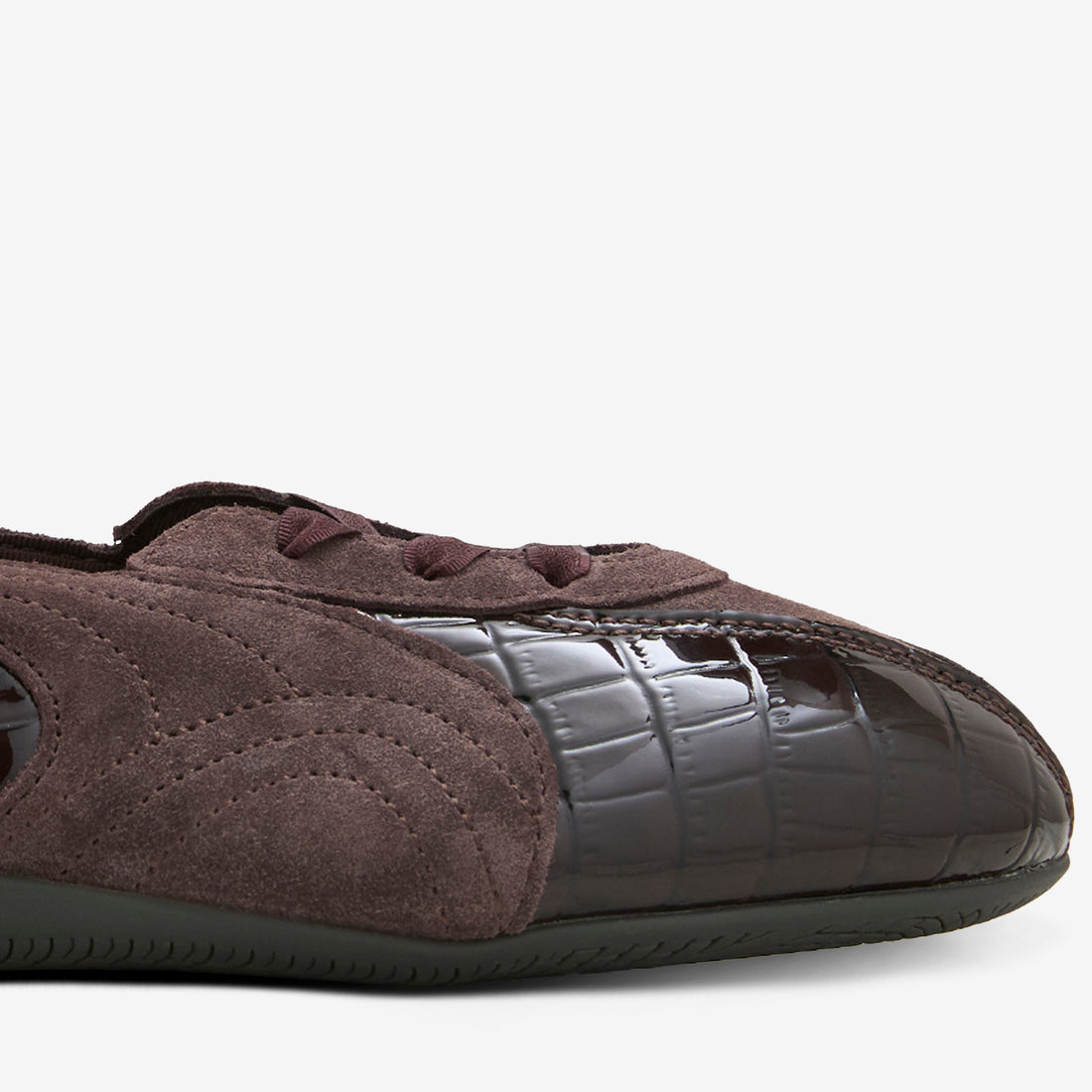 Women's Speedcat Ballet Nova Croc Chocolate Fondue | Gum Footwear