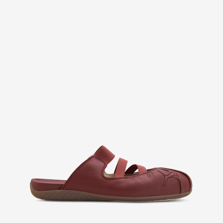 Women's Speedcat Mule Burgundy | Haute Coffee