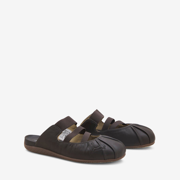 Women's Speedcat Mule Espresso Bean | Haute Coffee Front