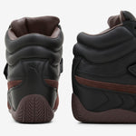 Women's Speedcat Wedge Leather PUMA Black | Chocolate