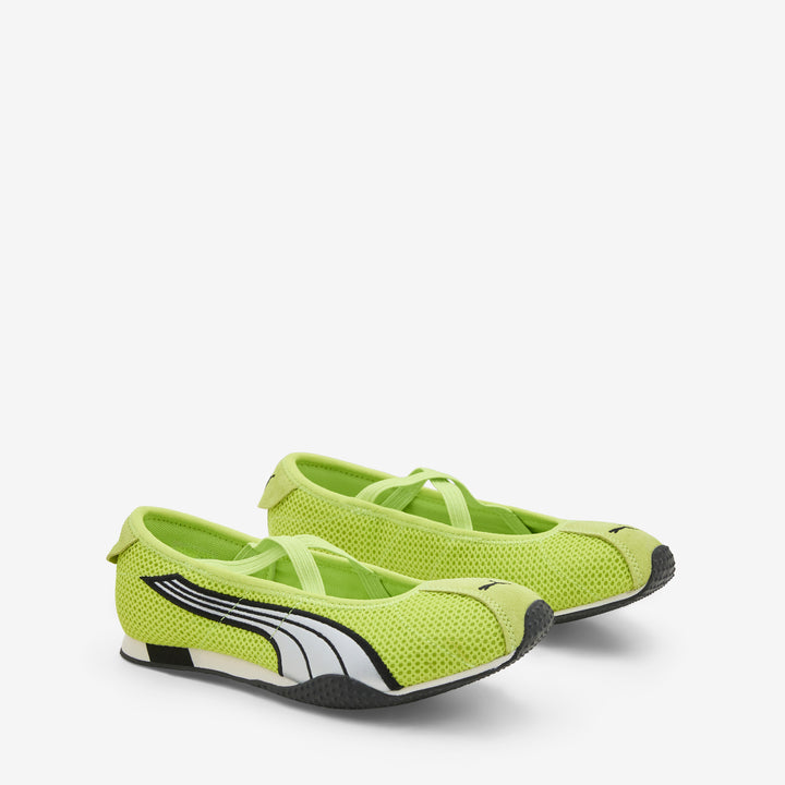 Women's H-Street Ballet Lime Smash | PUMA Silver Front