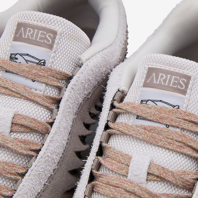Aries x Mostro Craft Ecru | Mouse Gray Footwear