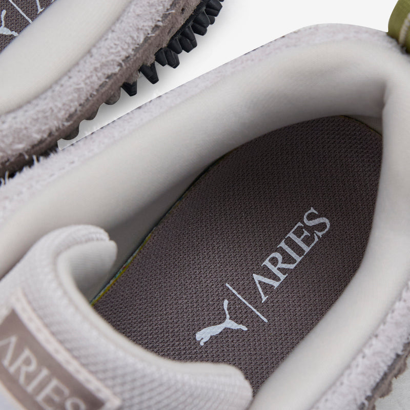 Aries x Mostro Craft Ecru | Mouse Gray Footwear