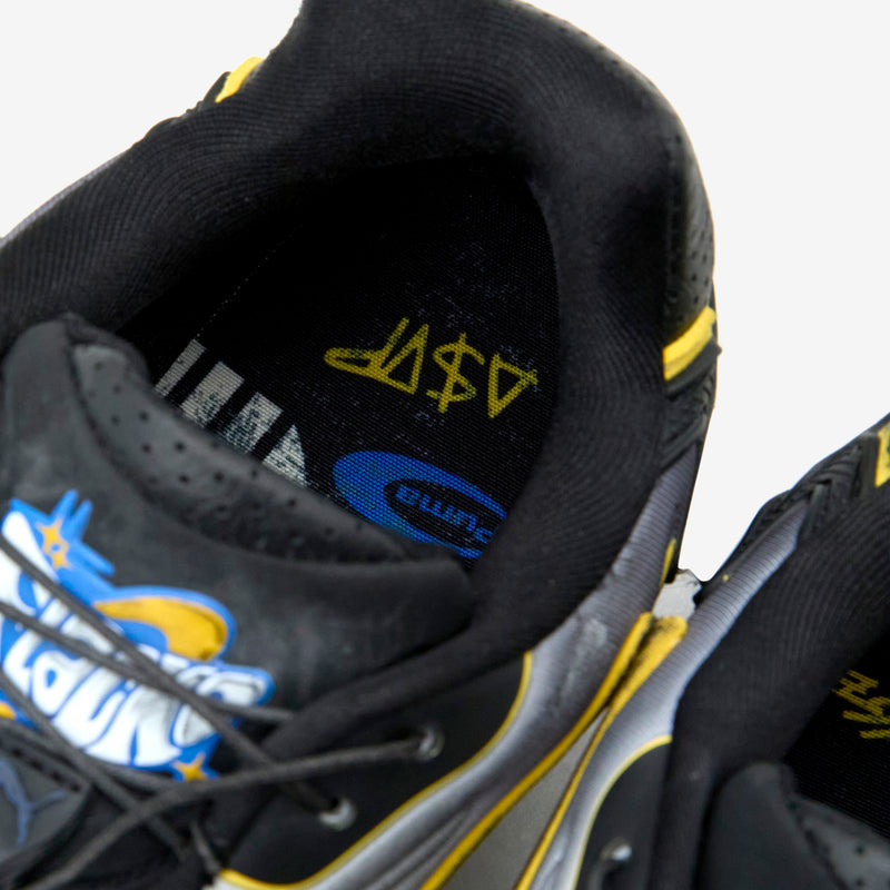 A AP Rocky x Inhale Distressed Neoprene Warm White PUMA Black Pele Above The Clouds