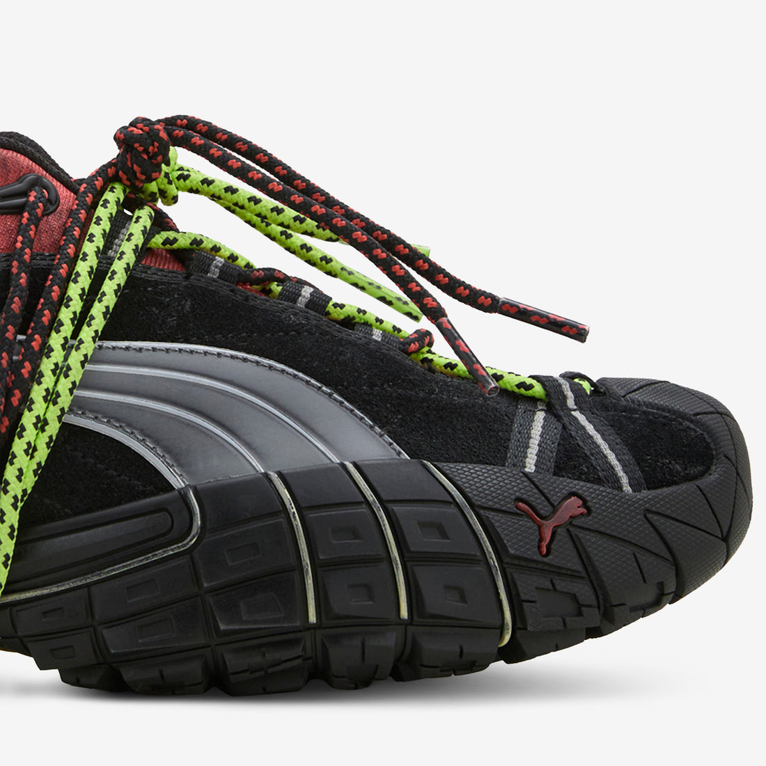 A$AP Rocky x Straycat PUMA Black | Formula Red Footwear