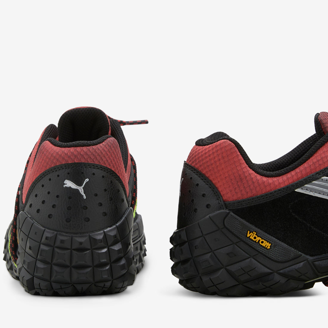 A$AP Rocky x Straycat PUMA Black | Formula Red Footwear