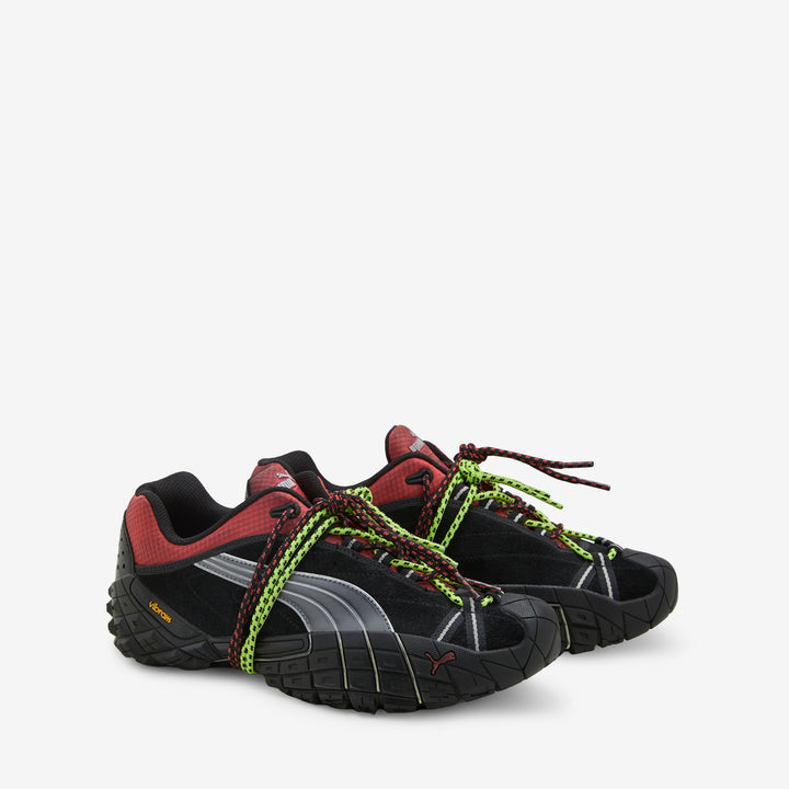 A$AP Rocky x Straycat PUMA Black | Formula Red Front