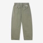 Pleated Trousers Washed Fatigue