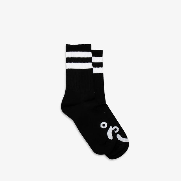 Happy Sad Socks Black