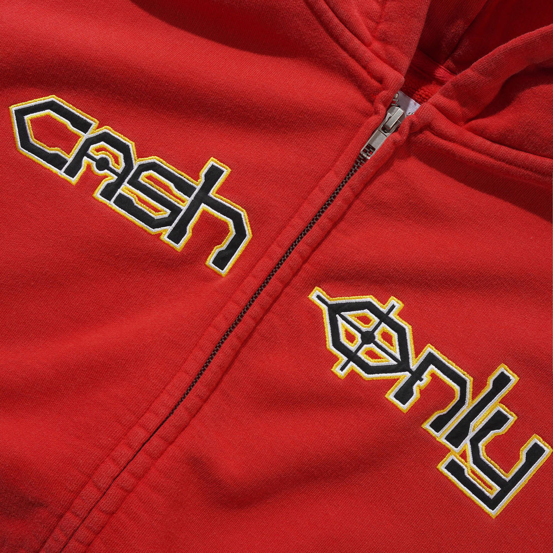 Protocol Zip-Thru Hood Washed Red Jumpers