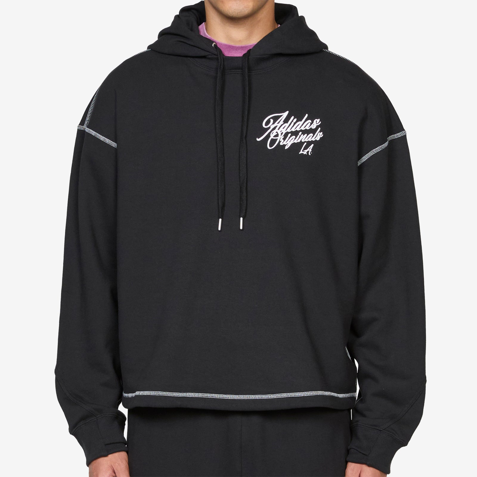 Santa Monica Hoodie Black – Above The Clouds