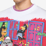 Block Party Crewneck Sweater Light Grey Melange