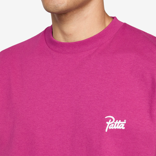 Script Logo T-Shirt Boysenberry Tees