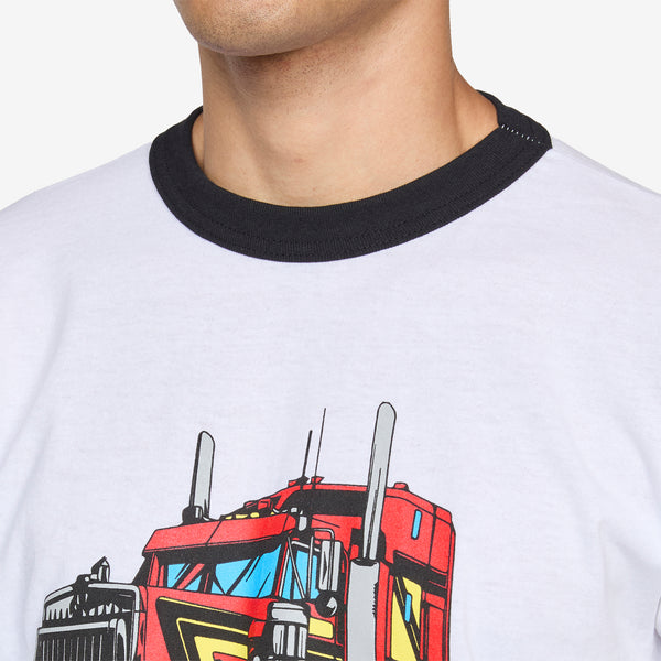 Big Load Ringer T-Shirt White Tees