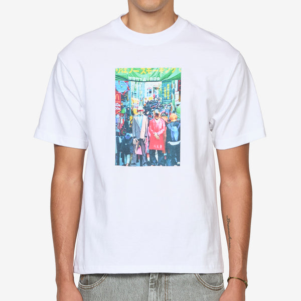 Daft Punk Harajuku T-Shirt White Tees
