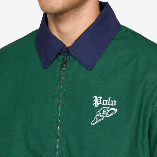 The Bayport Color-Blocked Poplin Jacket New Forest Multi Jackets