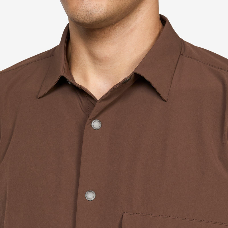 Light Weight Cloth Shirt Brown Shirts
