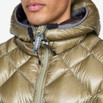 Diamond Stitch Down Jacket Light Khaki
