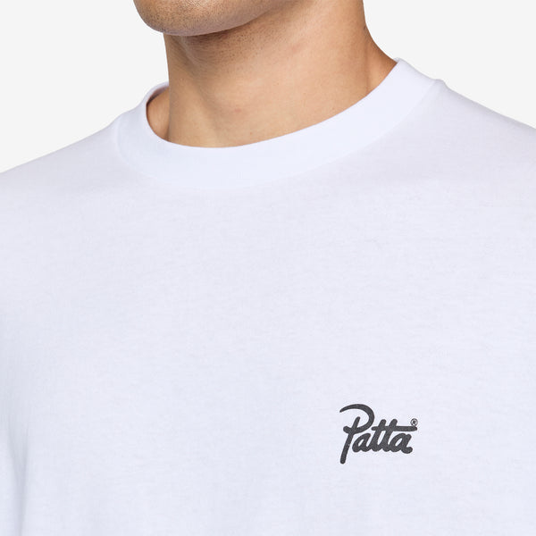 Script Logo T-Shirt White Tees