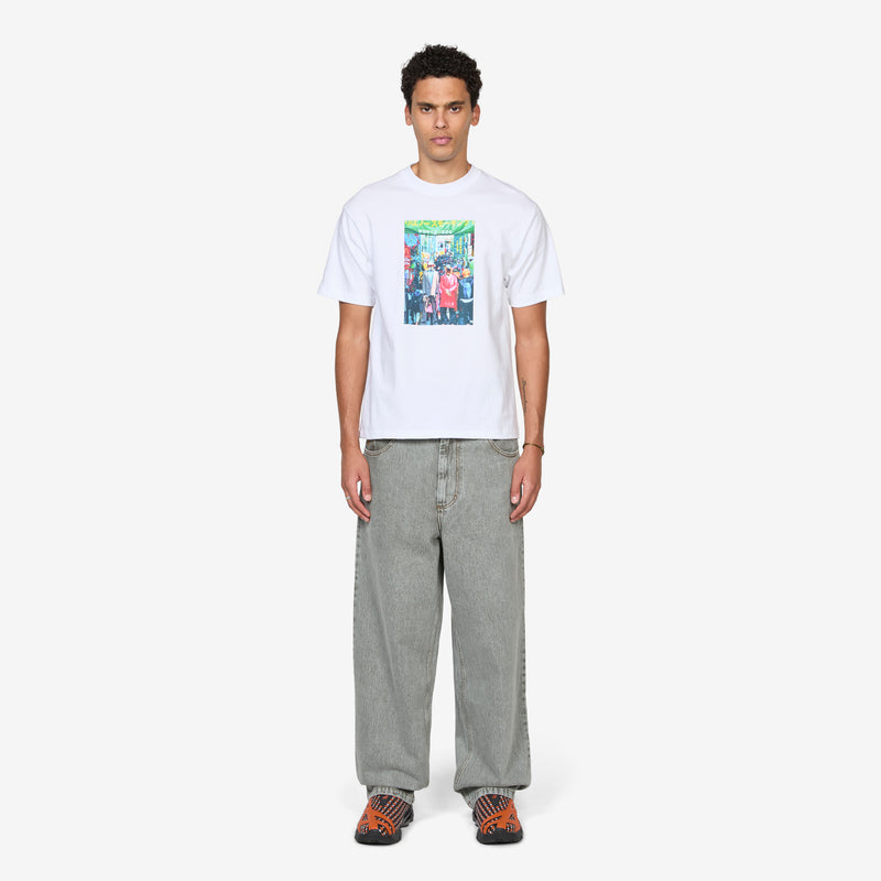 Daft Punk Harajuku T-Shirt White Tees