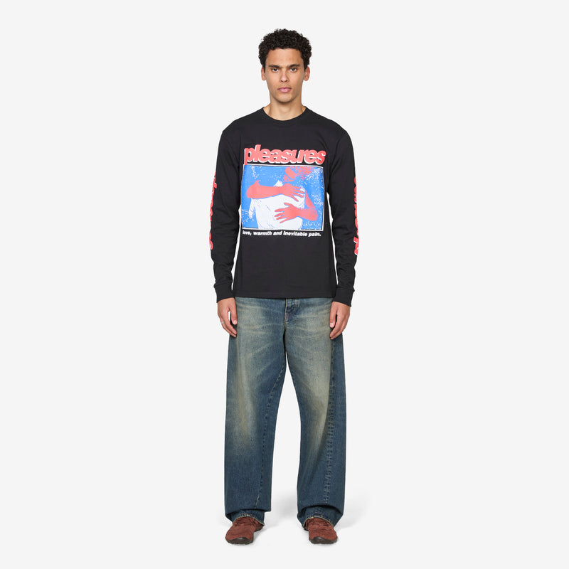 Embrace Longsleeve Pigment Black Tees
