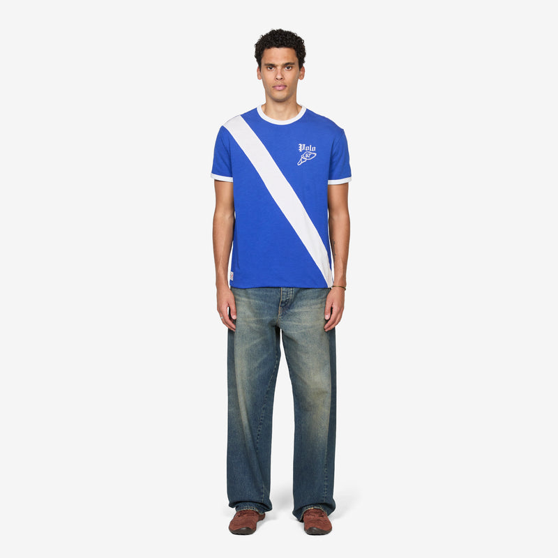 Classic Fit Reversible Jersey T-Shirt Cruise Royal Multi Tees