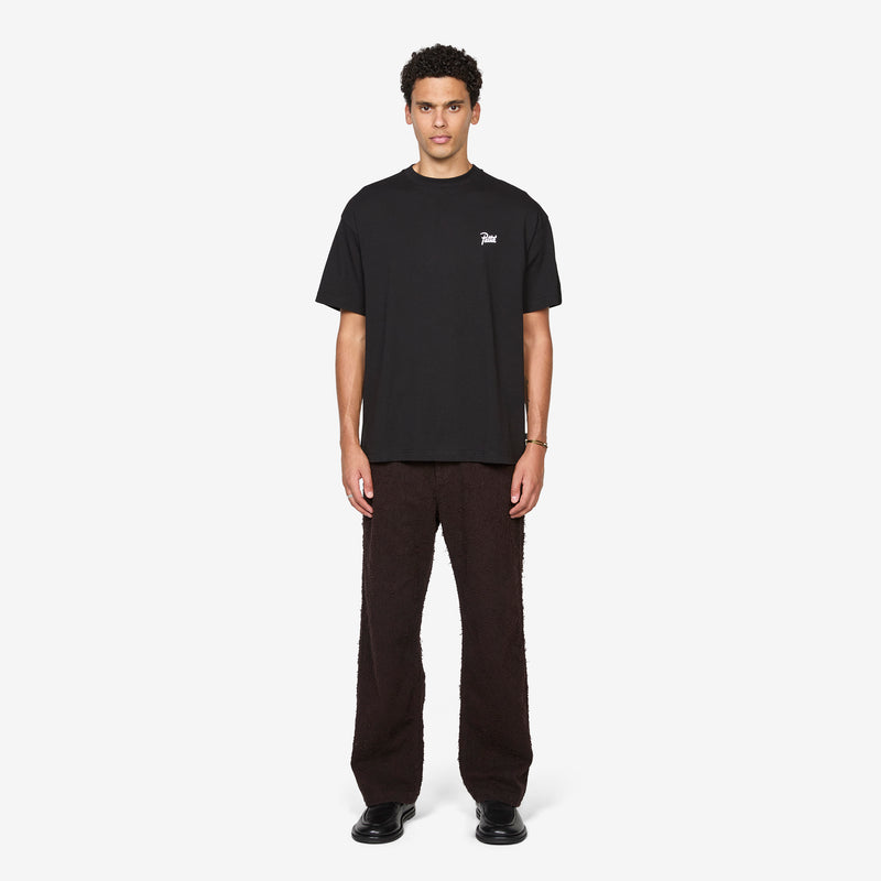 Script Logo T-Shirt Black Tees