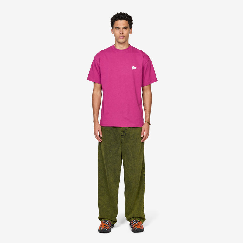 Script Logo T-Shirt Boysenberry Tees