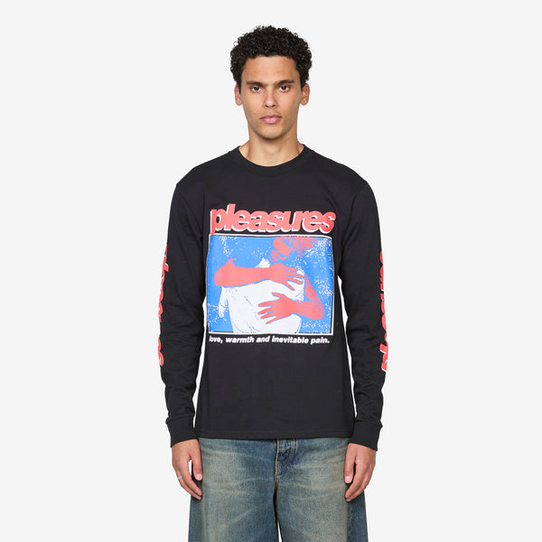 Embrace Longsleeve Pigment Black Tees