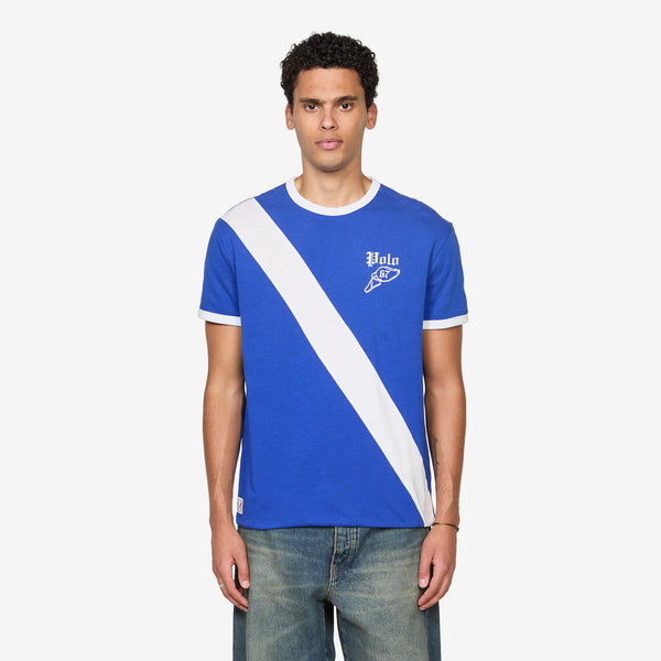 Classic Fit Reversible Jersey T-Shirt Cruise Royal Multi Tees