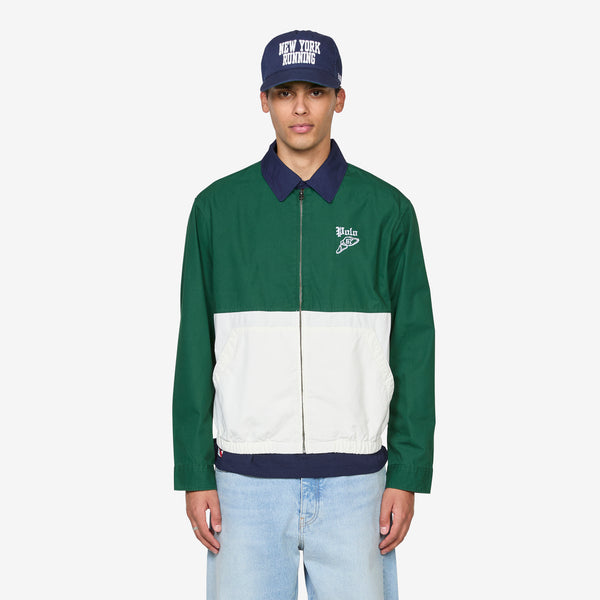 The Bayport Color-Blocked Poplin Jacket New Forest Multi Jackets