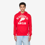 Slub Fleece Graphic Hoodie RL 2000 Red
