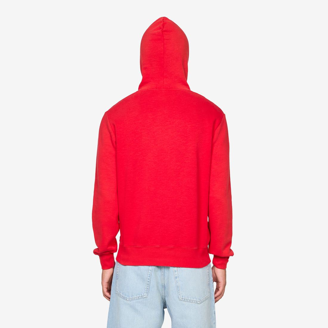 Slub Fleece Graphic Hoodie RL 2000 Red Jumpers