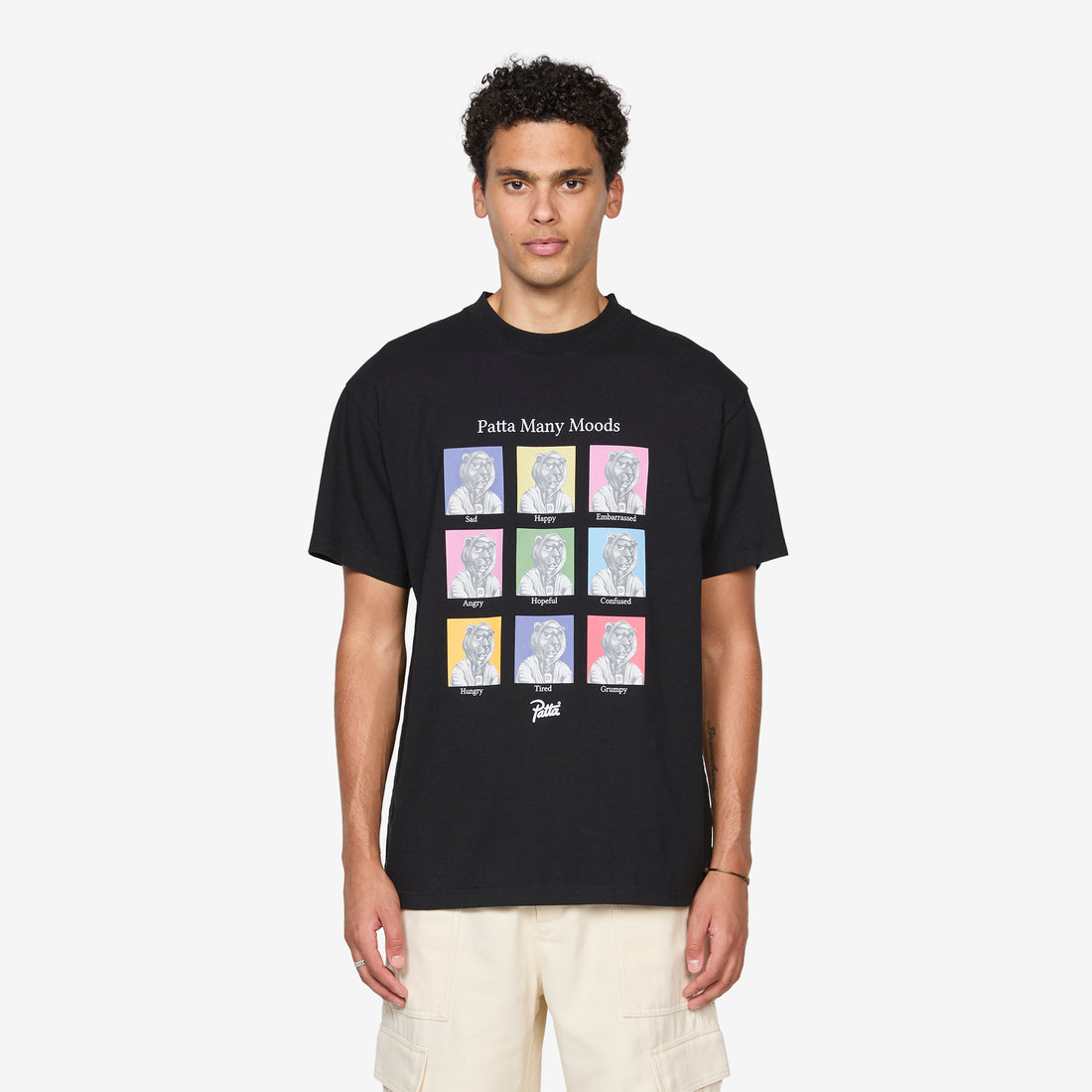 Many Moods T-Shirt Black Tees