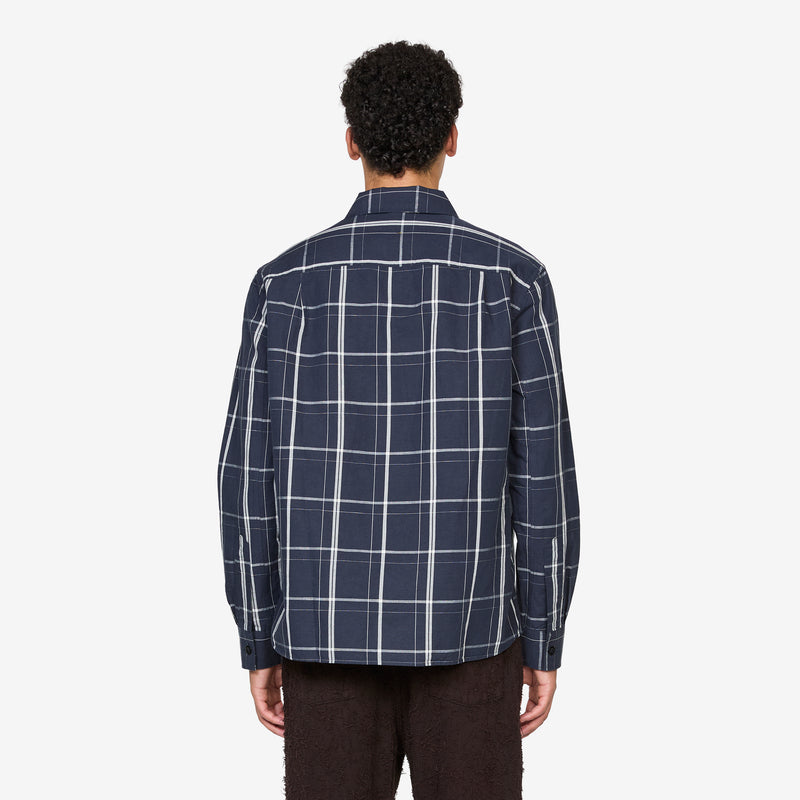 Overall Shirt Slate Blue | Off White Shirts