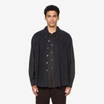 Double Borrowed Shirt Black Faux Lumberjack Check