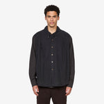 Double Borrowed Shirt Black Faux Lumberjack Check