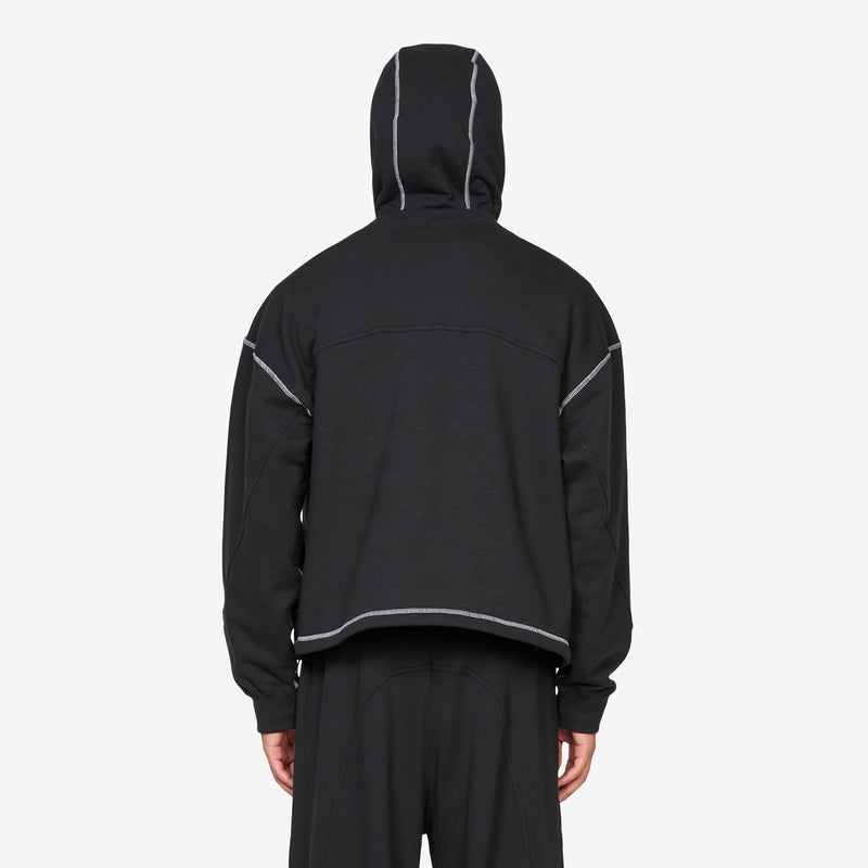 Santa Monica Hoodie Black Jumpers