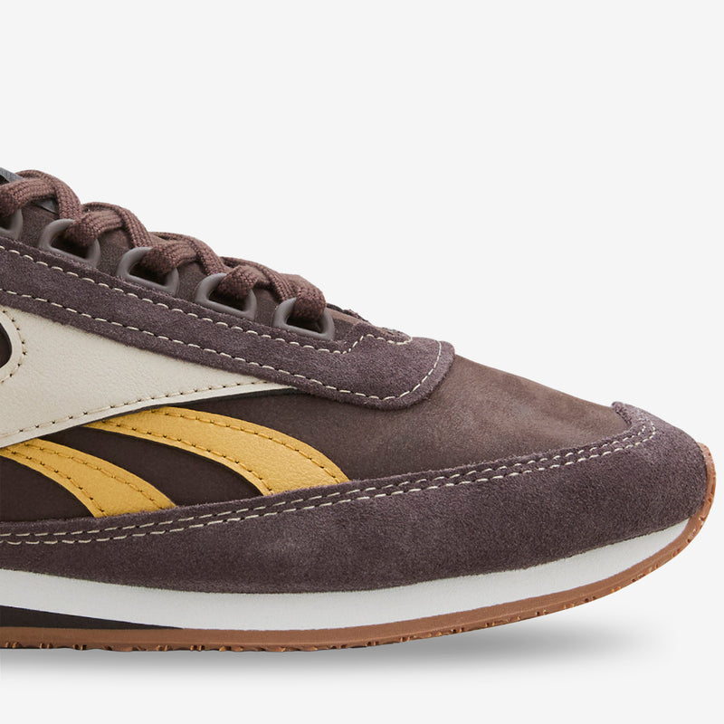 Camargue Dark Brown | Campus Brown | Gold Footwear