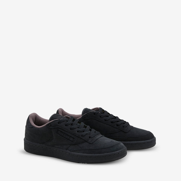 Club C 85 Vintage Black | Washed Black | Trek Grey Front