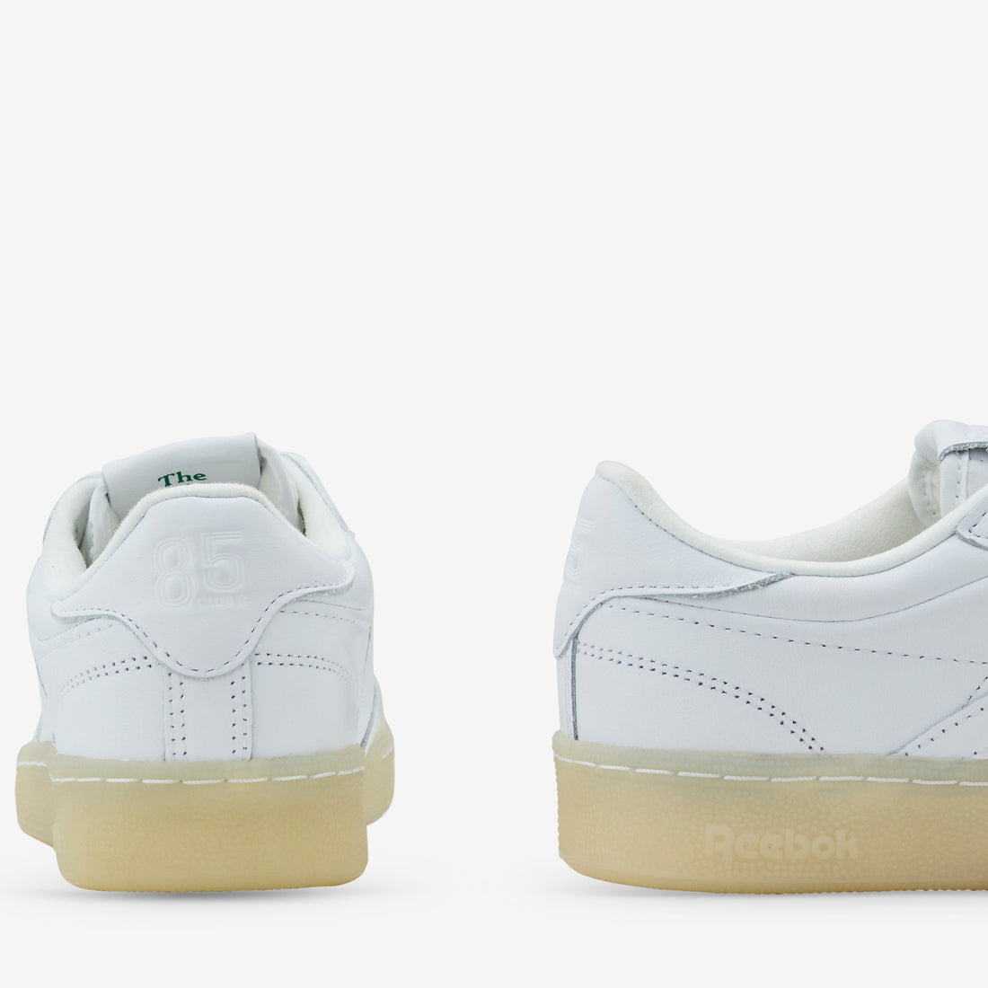 Club C 85 Vintage White | Glen Green | Vector Red Footwear