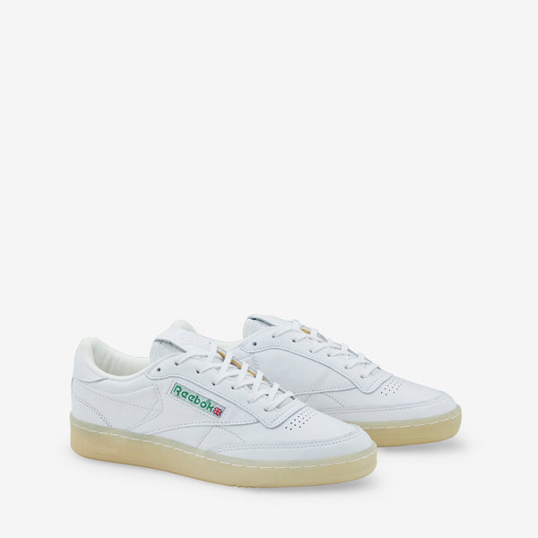 Club C 85 Vintage White | Glen Green | Vector Red Footwear