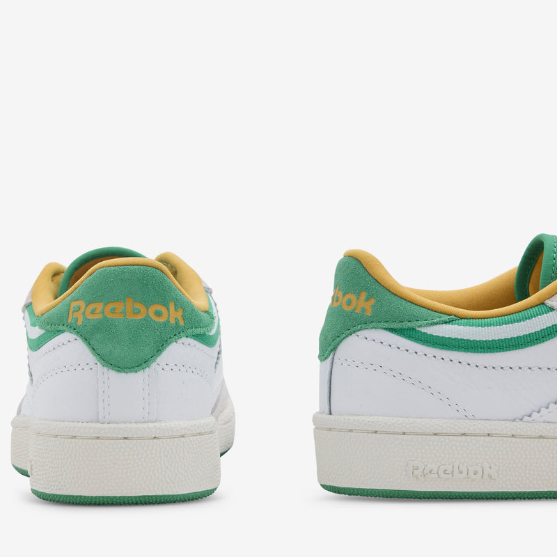 Club C 85 White | Upgrade Green | Chalk Footwear
