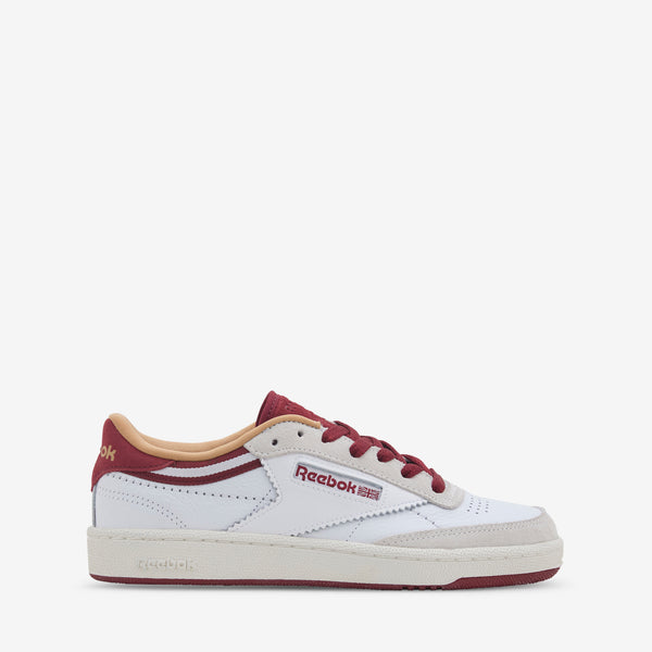 Club C 85 White | Retro Red | Chalk Footwear