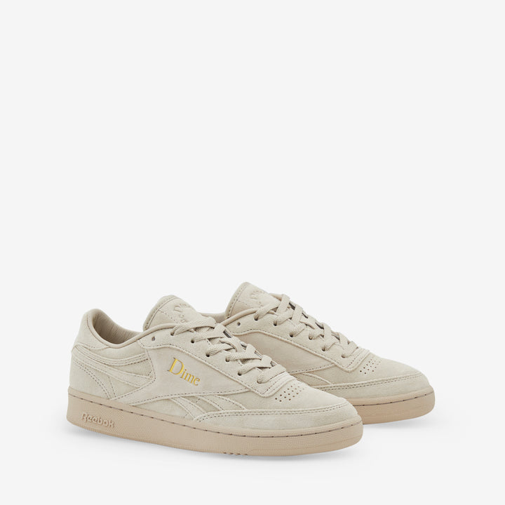 Dime x Club C Revenge Light Sand | Gold Metallic Front