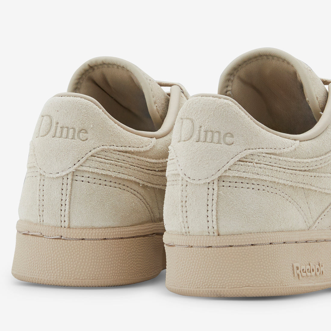Dime x Club C Revenge Light Sand | Gold Metallic Footwear