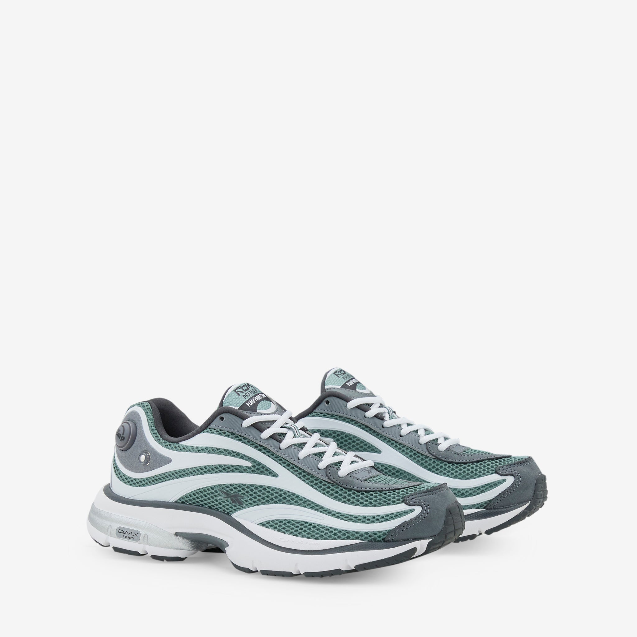 RBK Premier Pump Paris Trainer Trek Green | White | Pure